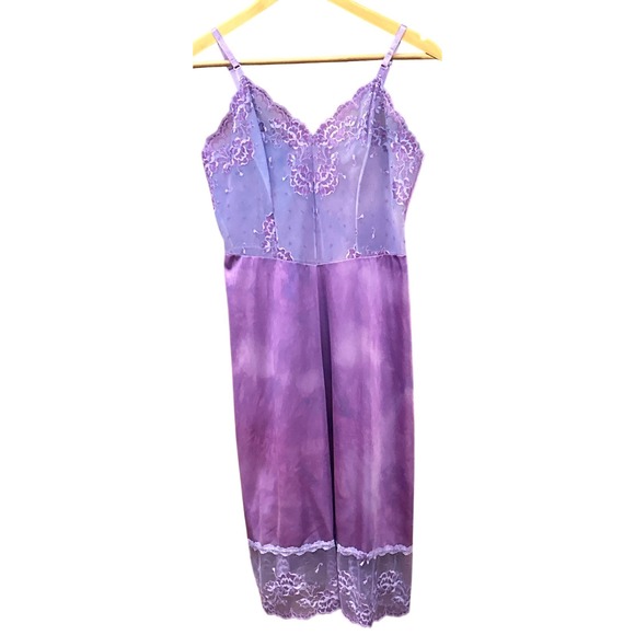 Vanity Fair Other - Vintage Vanity Fair Full Slip Dress Watercolor Fairycore Romantic Boho Lingerie